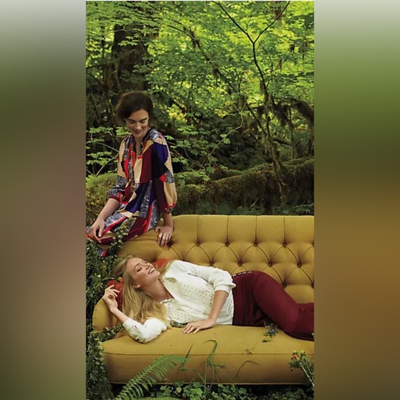 Anthropologie Maeve Paisley Size 0 - Picture 3 of 8